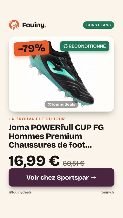 Joma POWERfull CUP FG Hommes Premium Chaussures de foot POCS2501FG