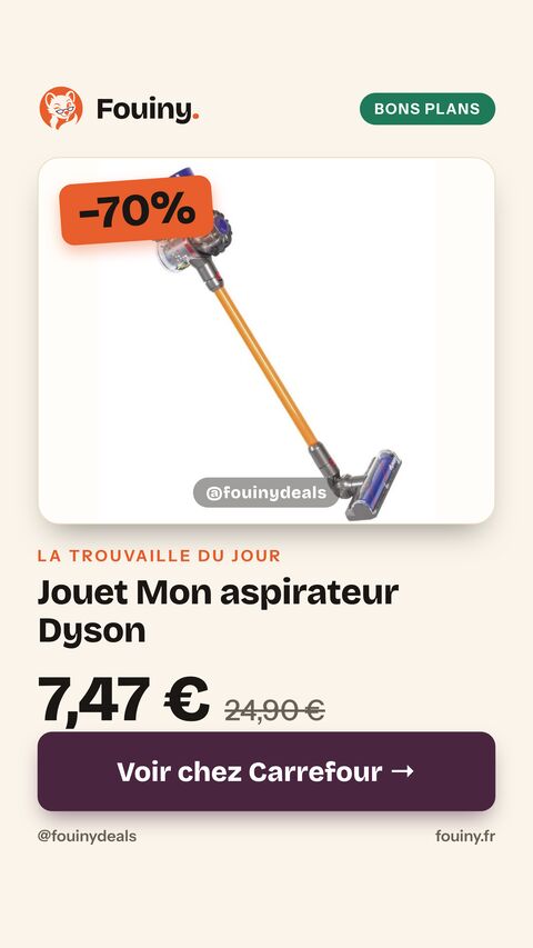 Jouet Mon aspirateur Dyson