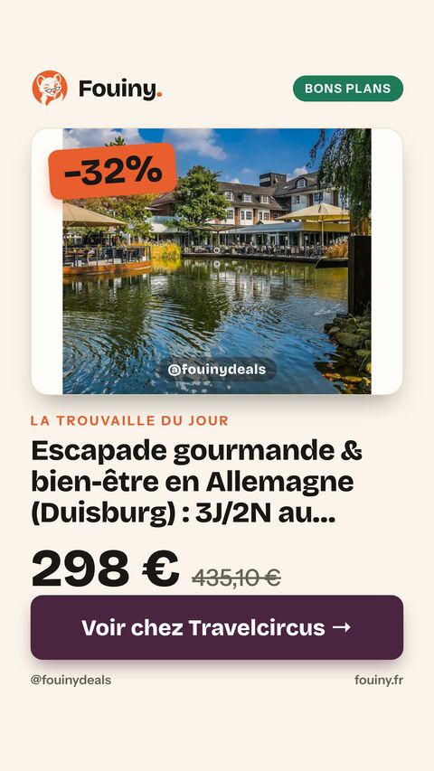 Escapade gourmande & bien-être en Allemagne (Duisburg) : 3J/2N au Wellings Parkhotel 4★ | Petit-déj + dîner 3 services + spa | 149€/p (août)