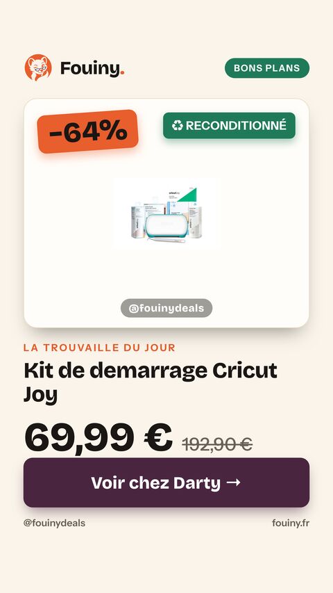 Kit de demarrage Cricut Joy