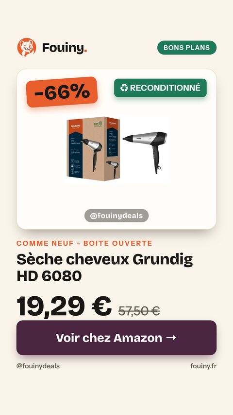 Sèche cheveux Grundig HD 6080