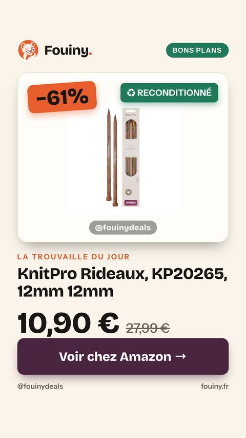KnitPro Rideaux, KP20265, 12mm 12mm